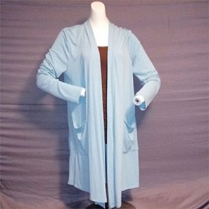 Blue Zenana Premium Cardigan